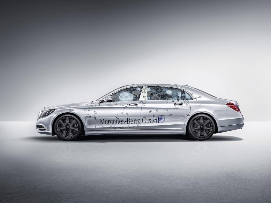  Mercedes-Maybach S600 Guard 2016 года  (фото 11 из 13)